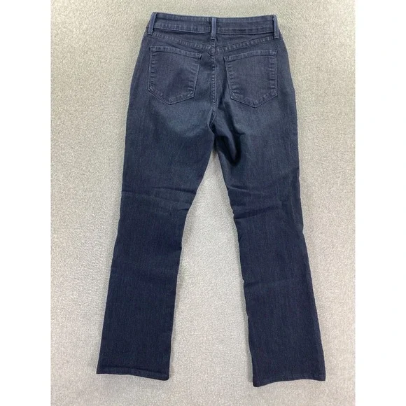NYDJ Women's Billie Mini Bootcut Size 4 Dark Wash Mid Rise Lift Tuck Casual - Picture 11 of 12